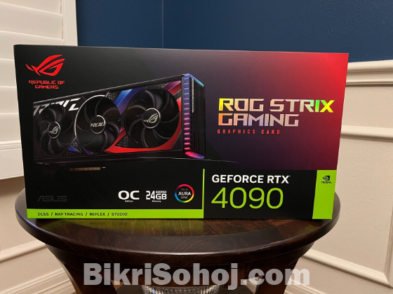 For sale ASUS ROG Strix GeForce RTX 4090 OC 24 GB GDDR6X